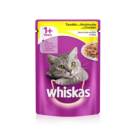 WHISKAS Pouch Tavuklu Jöle İçinde