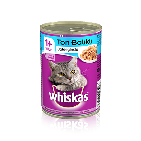 WHISKAS Ton Balıklı- Jöle İçinde - Konserve Mama