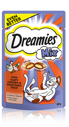 Dreamies™ Chicken and Duck Mix