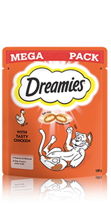 Dreamies™ Chicken 180g