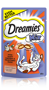 Dreamies™ Chicken and Duck Mix