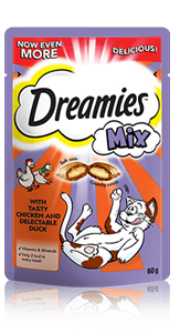 Dreamies™ Chicken and Duck Mix