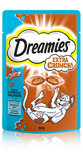 Dreamies™ Salmon Extra Crunch