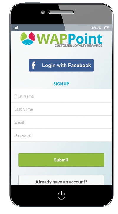 Wappoint loyalty consumer login