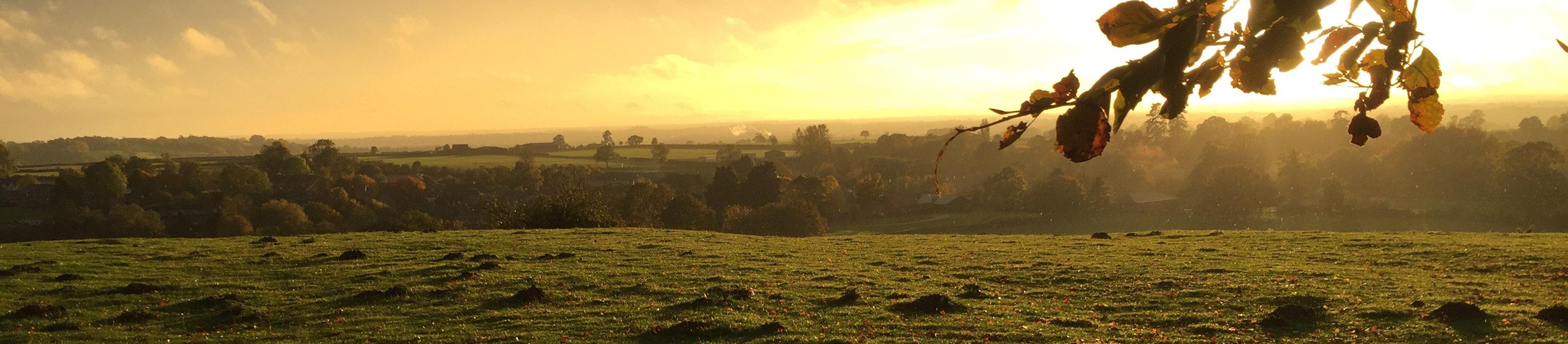 Wardington, near Banbury, view from Fox Hill