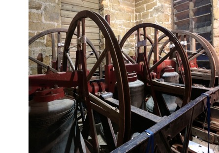 The Wardington bells – Tenor at left front