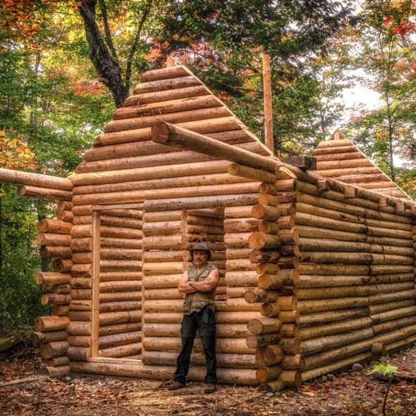 Log Cabin Timelapse Log Cabin Timelapse