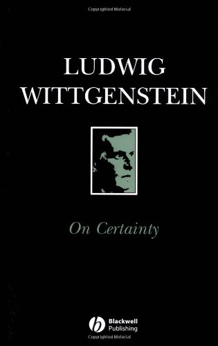 On Certainty - Wittgenstein, Ludwig