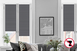 Store pliss sans perage