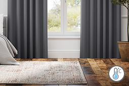 Store Enrouleur Occultant Thermique Sans Perçage Gris Foncé 45x170 Cm - Rideau Opaque Isolant Pour Fenêtre