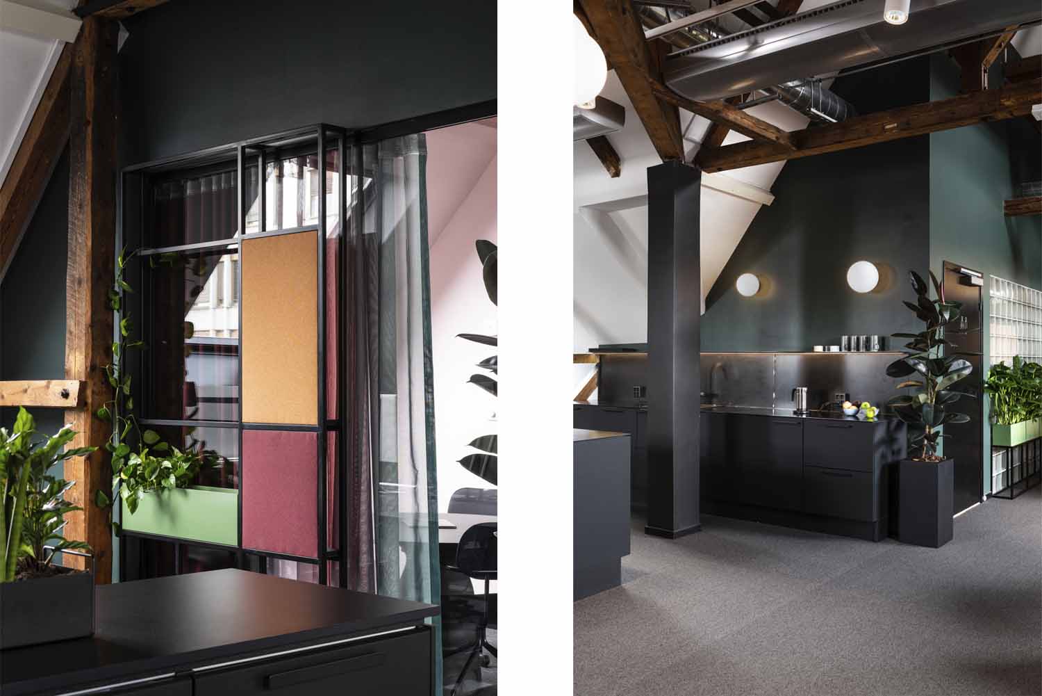 kjøkken, design, kontor, kontorkjøkken, åpen løsning, interiørarkitektur, interiør