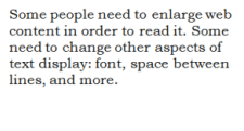normal-size text normal-size text