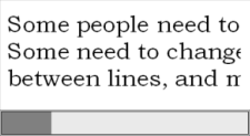 larger text is not visible without scrolling horizontally larger text is not visible without scrolling horizontally