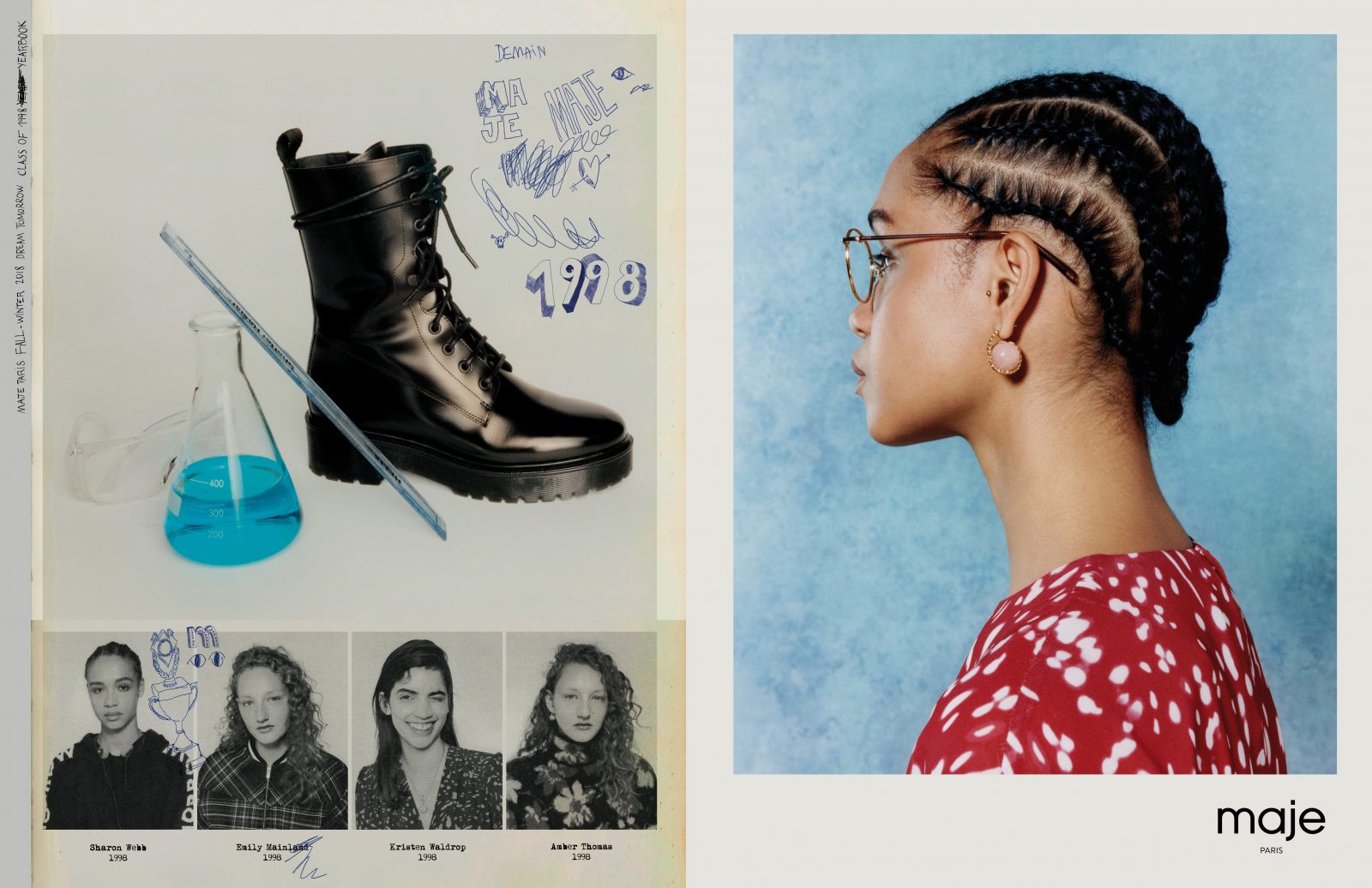 Maje AW18 , Photography by Coco Capitan