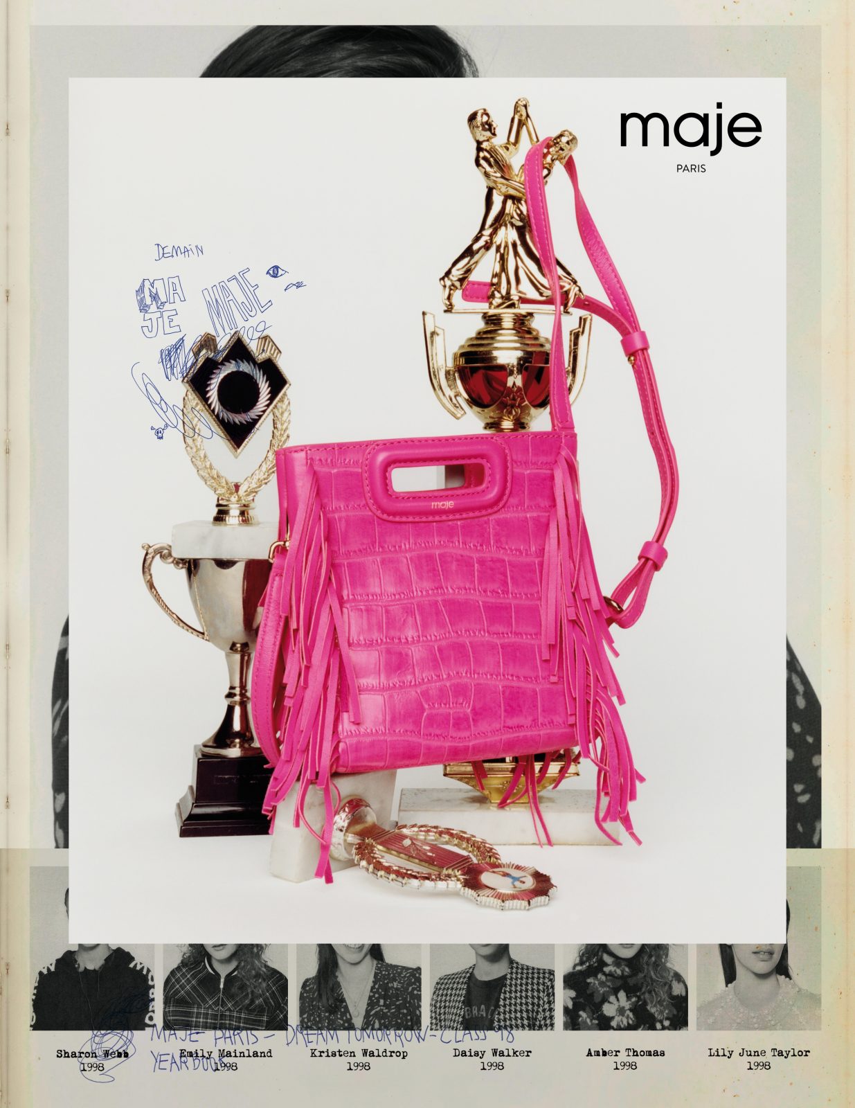 Maje AW18 , Photography by Coco Capitan