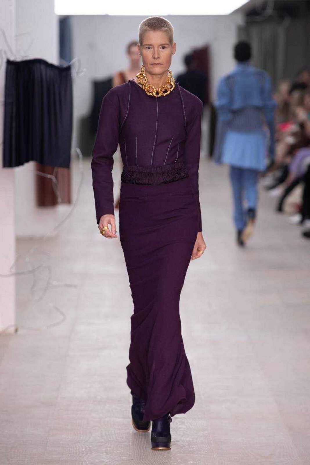 Richard Malone AW 2020, Casting by Holly Cullen
