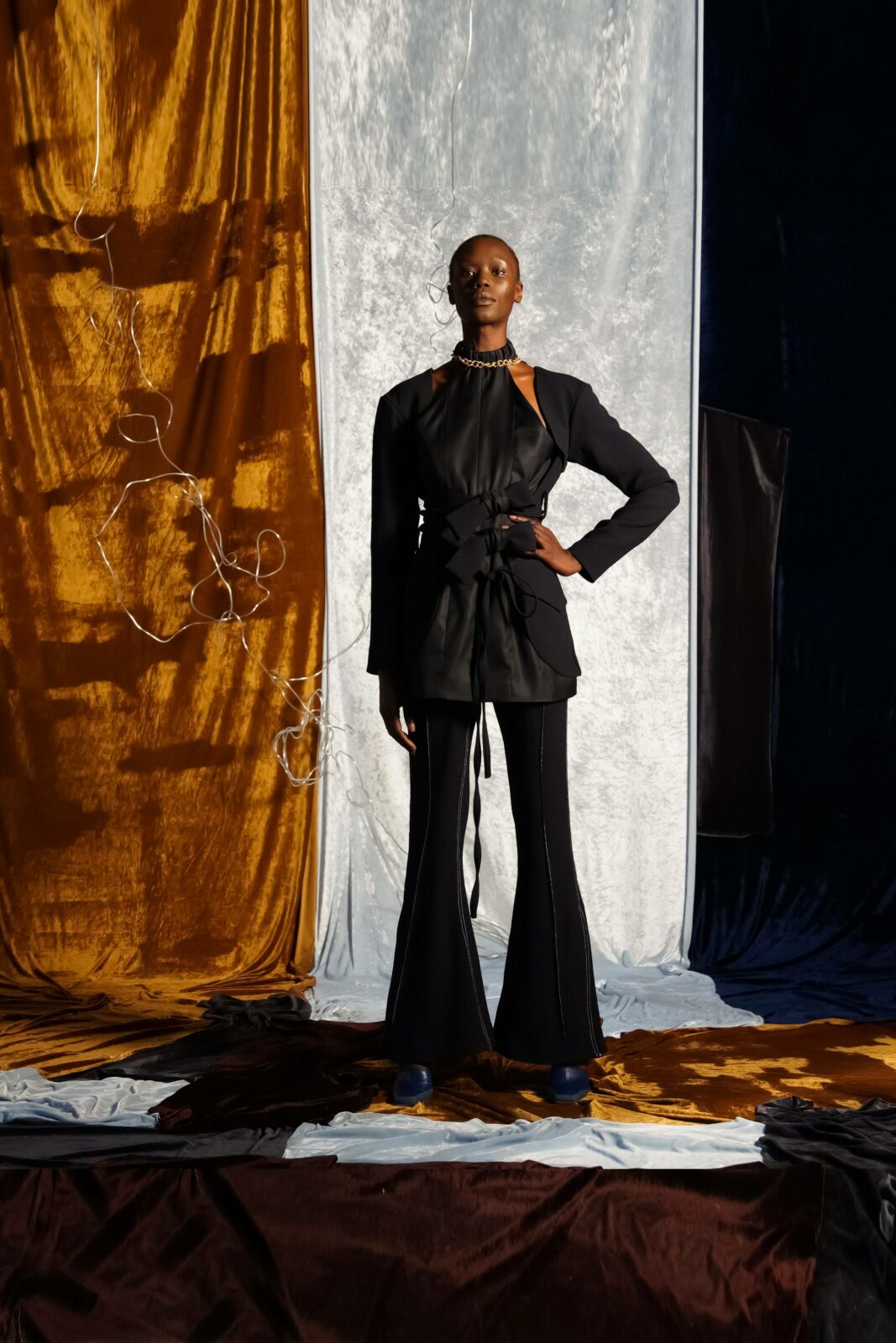 Richard Malone SS21, Casting by Holly Cullen
