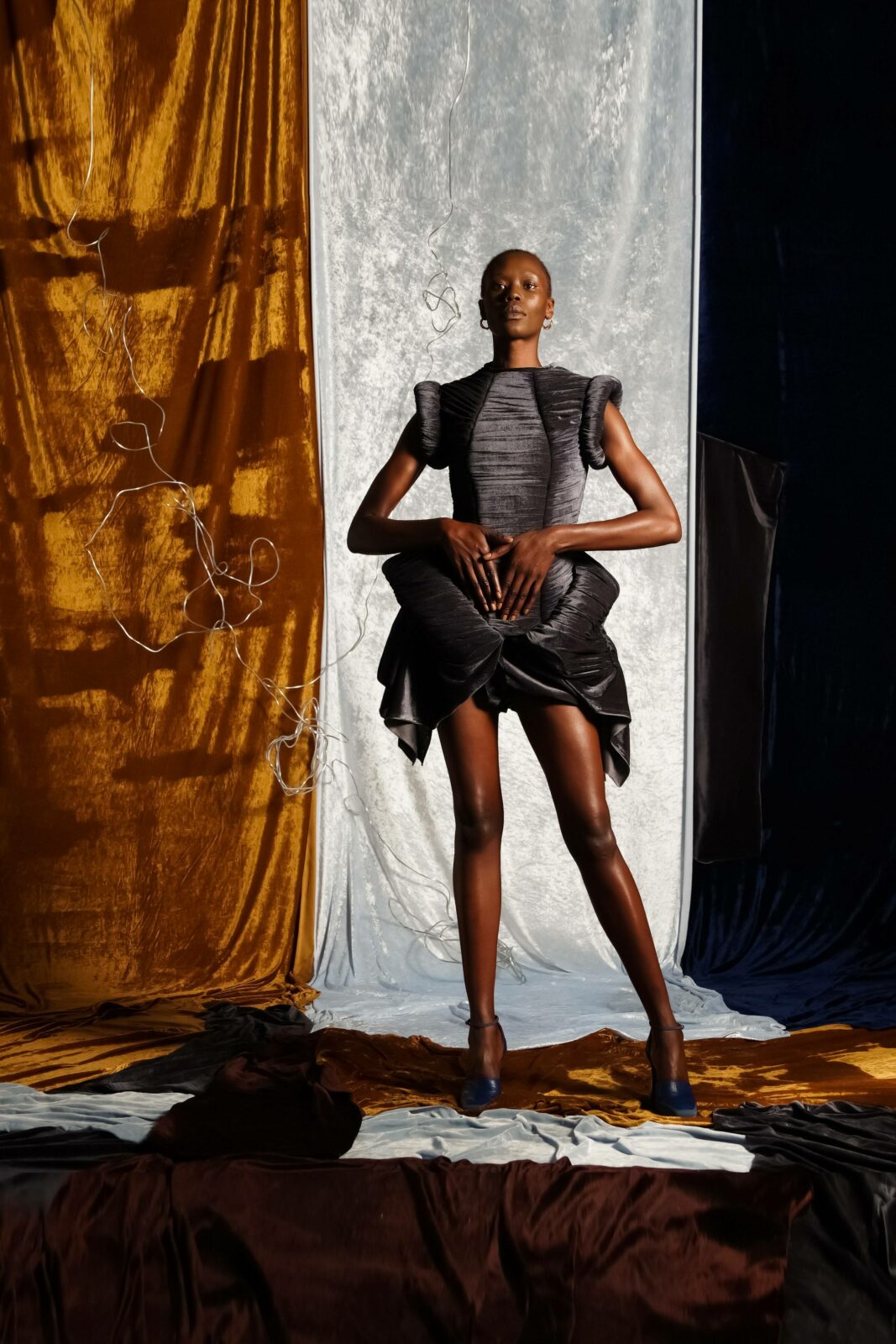 Richard Malone SS21, Casting by Holly Cullen