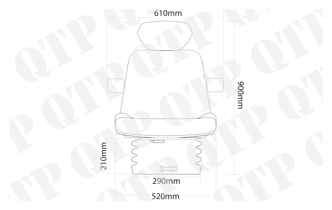 Deluxe Mechanical Seat