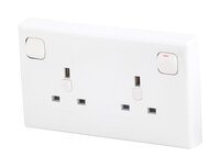 Robus 13A Socket Duplicator Switched