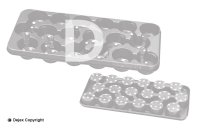 9x18 NORM TRAY+HOLES TEKU GREY PS_64 PACK (18 PER PALLET)