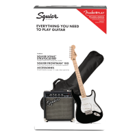 Squier Sonic Stratocaster Pack - Black 