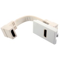 TRIAX 25x50mm Euro HDMI Module - White