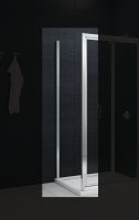 MBOX 800mm SIDE PANEL SILVER/CLEAR MBSP800