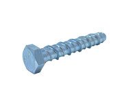 10 x 75mm  Hex  Head Concrete Bolts 100pcs