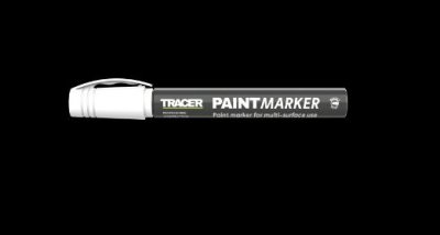 Tracer Construction Paint Marker &ndash; White