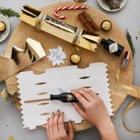 Gold Core Christmas DIY Cracker - Pack of 6