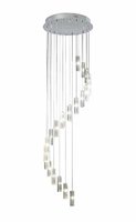 Galileo 20 Light Cluster LED Pendant, Polished Chrome | LV1802.0068