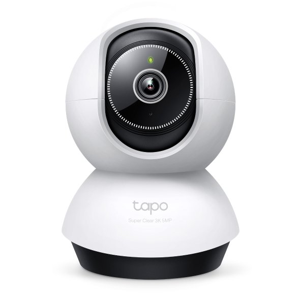 Pan tilt AI home security Wi-Fi camera with 360 degree coverage view 
