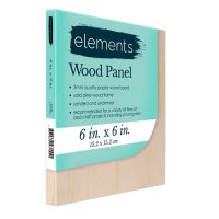 Elements Wooden Panel 6" x6"