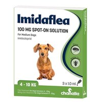 Imidaflea Spot-on Flea Drops 100mg / 1.0ml 3tube x 1