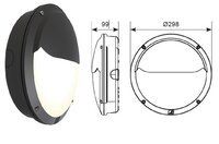 ANSELL LUCCA 18W/27W LED CCT IP65
