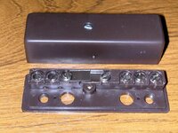 Risco j40b 6 way-brown junction box