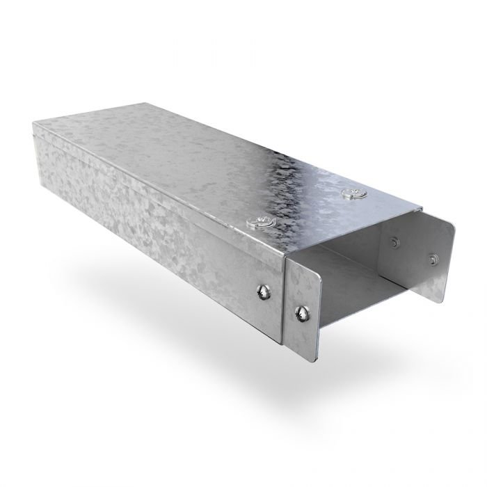 100mm x 50mm - Cable Trunking Twin compartment Speed Lock