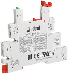 Relay Socket SIR6W series 12-24VAC/DC