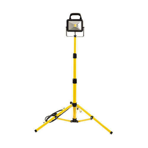 Draper 20w 230v Cob Led Work Light With Tripod 1300 Lumens