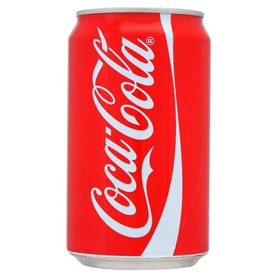 Coke Reg Cans 330ml EU N