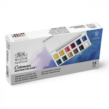 Cotman Watercolours Sketchers Pocket Box