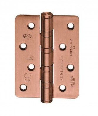 Hinge IN.05.020.R.100mm Titanium Copper Un.