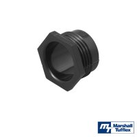 MT 20mm PVC-U Male Bushing Black