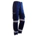 Cargo Trousers, Ripstop, Reflective, Navy