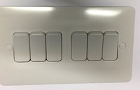 SOLLYSTA WALL SWITCH 6 GANG 2 WAY 10 AMP