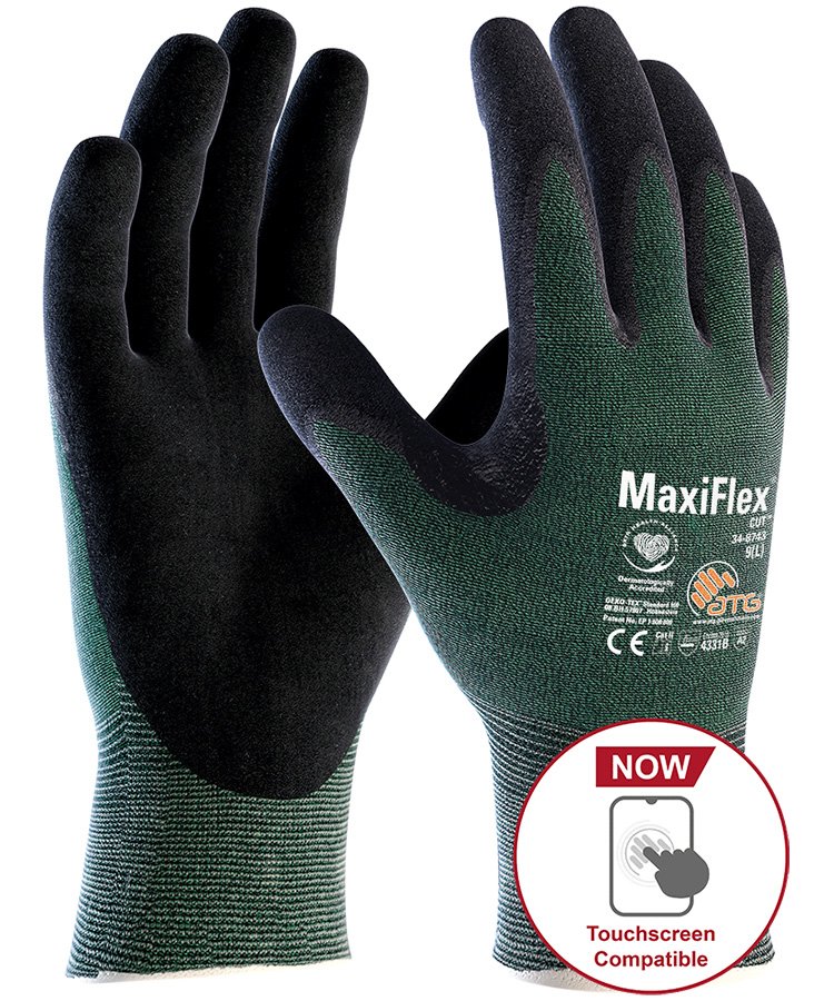 MAXIFLEX ULTIMATE PALM COATED GLOVE - CUT LEVEL 3