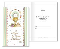 Card - A Mass for your Intentions - With Insert   (20133)