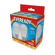 S15305 Eveready LED GLS 100W B22 W/WHITE BOXED 2PK x 6