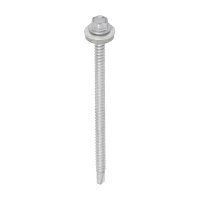 Tek Screws  for Light Section with Washer 5.5x100mm Box 100 Exterior